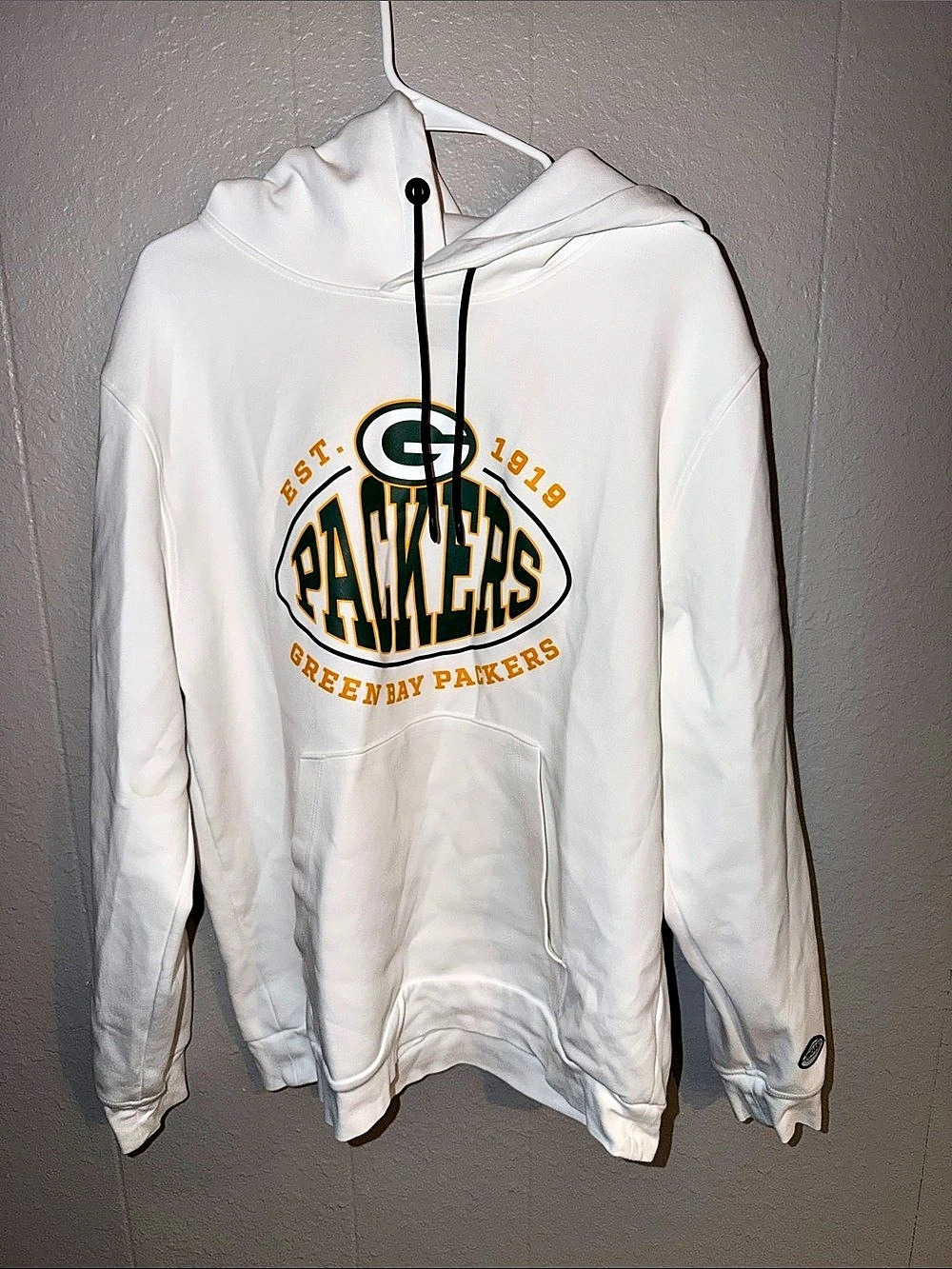 BOSS x NFL Green Bay Packers Hoodie White & Green XXL